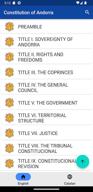 Constitution of Andorra - 1.0.0 - (Android)