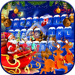 Cover Image of Download Animated Christmas Keyboard Theme 1.0 APK