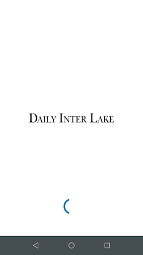 Android application Daily Inter Lake screenshort