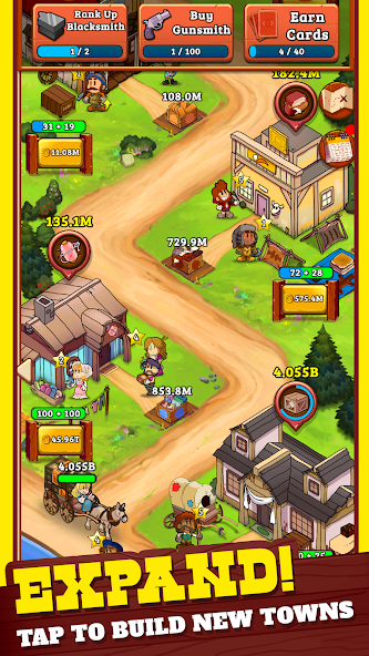 Idle Frontier: Tap Town Tycoon banner