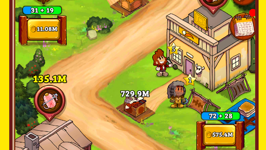 Idle Frontier: Tap Town Tycoon Mod APK 1.086 (Unlimited money)(Free purchase) Gallery 1