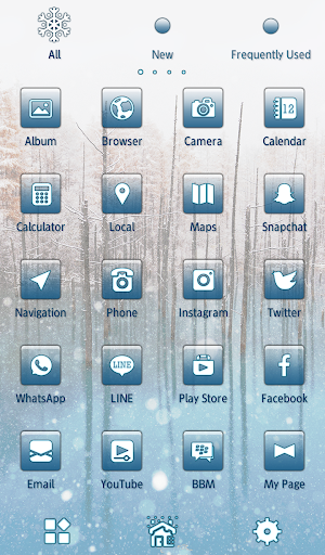 Blue Lake Theme Screen 3
