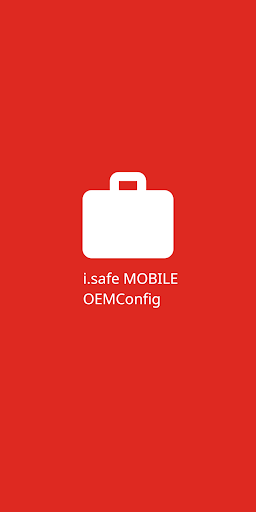 Android application i.safe MOBILE OEMConfig screenshort