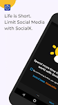 screenshot of SocialX - Screen Time Tracker