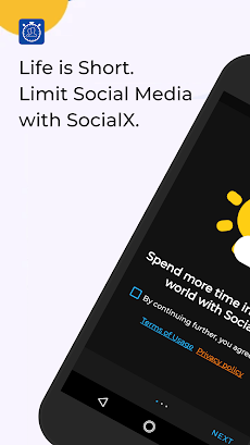 SocialX - Screen Time Trackerのおすすめ画像1