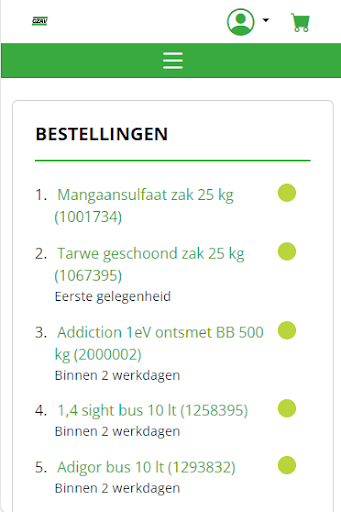 Android application CZAV screenshort