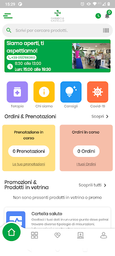 Android application Farmacia Castello screenshort