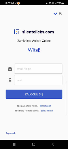 Android application SilentClicks screenshort