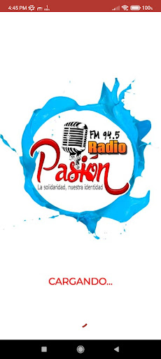 Android application Radio Pasión FM 94.5 screenshort