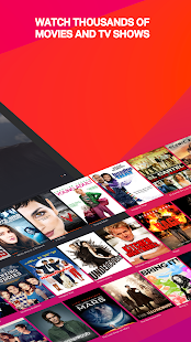Tubi - Captura de tela de filmes e programas de TV