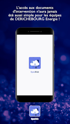 Android application SyncBlob screenshort