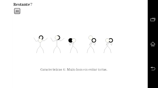 Visualização do aplicativo