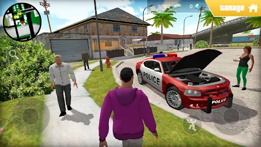 San Andreas Policía Simulador