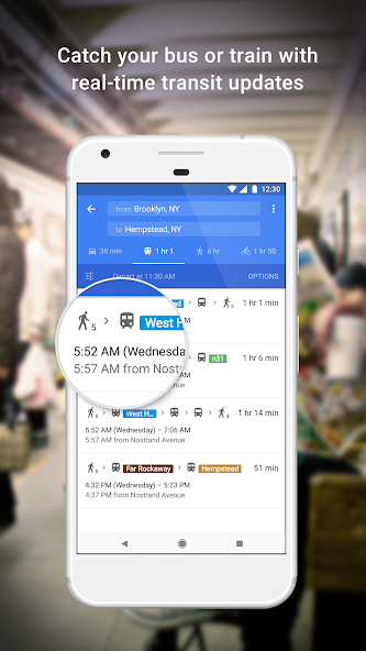 Google Maps banner