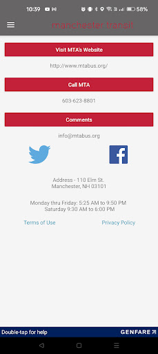 Android application MTA Mobile Ticketing screenshort