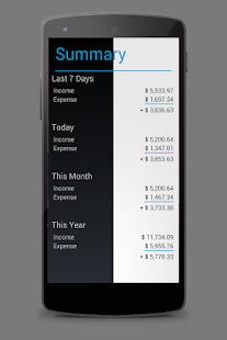 Home Budget Manager Lite With Sync Screenshot