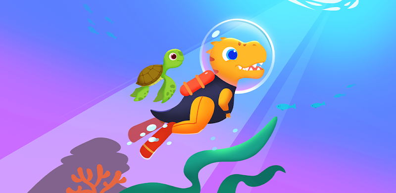 恐龙水族馆 - 儿童海洋探索游戏