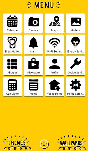 Positive Smile Theme Screen 2