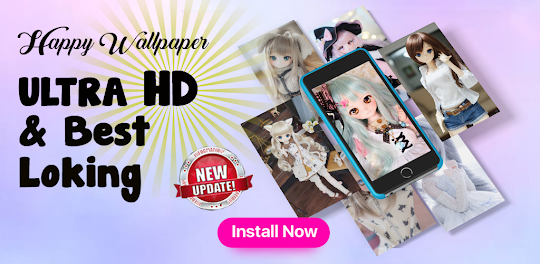 Cute Doll HD 4K Wallpaper