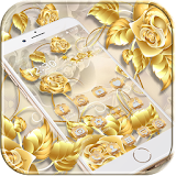 Golden Rose Theme Gold Roses icon