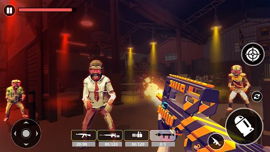 Zombie Shooter: Poly Gun Games