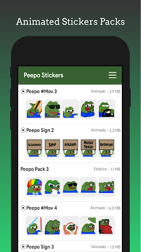 WaStickers - Peepo Chat TV