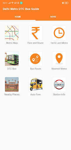 Delhi Metro Map,Route, DTC Bus 3.2.3 screenshots 1