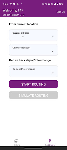 Bridging Bus Navigator Screenshot