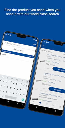Android application Independent Electric Supply screenshort