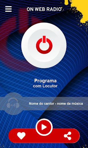 ON WEB RADIO Screen 2