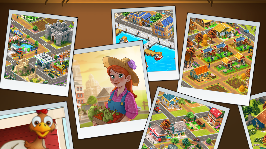 Farm Dream - Village Farming Sim Game 1.15.2 APK + Мод (Unlimited money) за Android