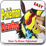How to draw Pokem Easy icon