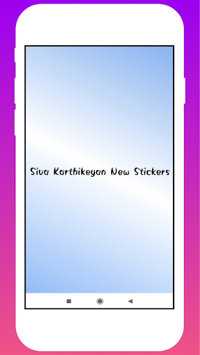 Android application Siva Karthikeyan Stickers screenshort