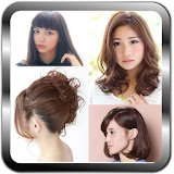 Korean Hairstyle Girl icon
