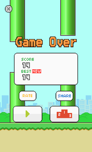 Android application Flappy Soccer Kick Off screenshort