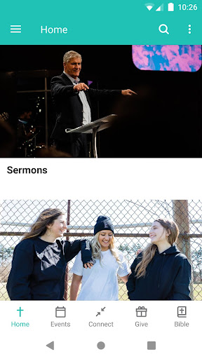 Android application Calvary's Love Church screenshort