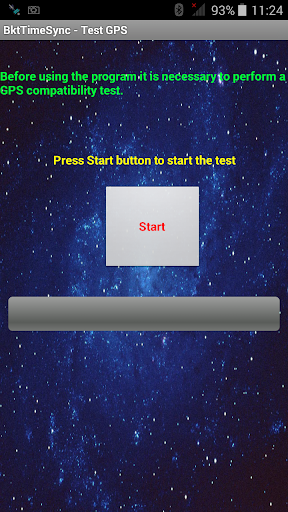 Android application BktTimeSyncAndroid screenshort