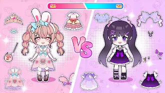 Game screenshot Vlinder Doll: ファッションドレスアップゲーム mod apk