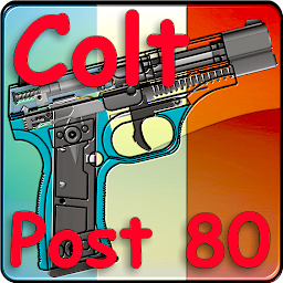 የአዶ ምስል Les pistolets Colt post-1980 e