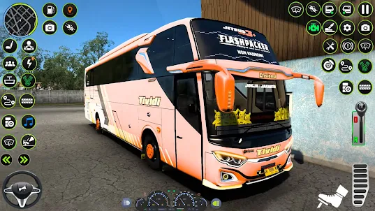 US Coach Bus Driving Game 2024