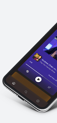 Android application broadn: Learn from podcasts screenshort