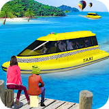 Water Taxi Of Power boat: Crazy Taxi Sim 3D icon