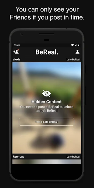 BeReal - Original photos with friends. screenshot 2