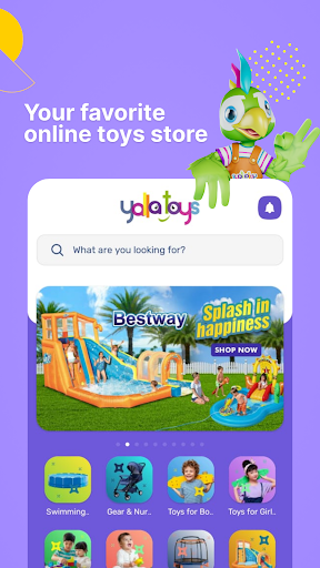 Android application Yallatoys screenshort