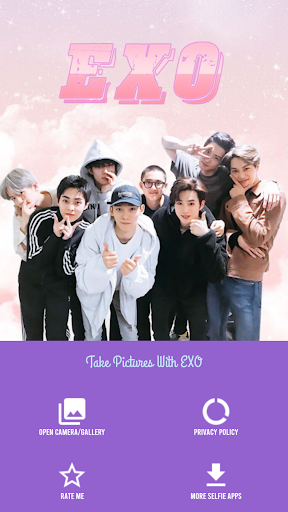 Take pictures With EXO