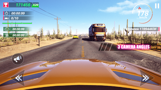 Traffic Fever-レーシングゲーム
