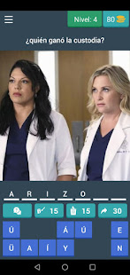 Quiz Grey's Anatomy trivia espau00f1ol 8.3.4z APK screenshots 6