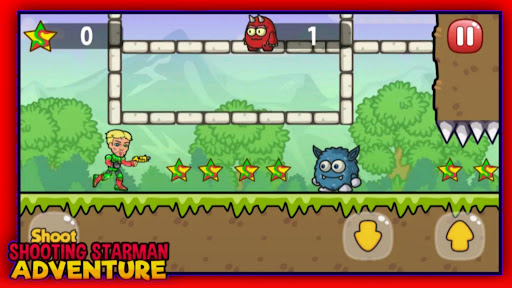 Shooting Starman Adventure Screen 2