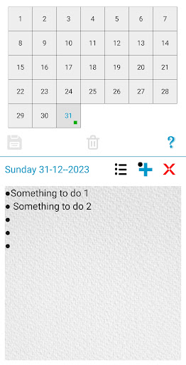 To Do List Screen 2