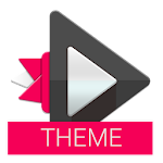 Cover Image of Tải xuống Material Dark Pink Theme  APK